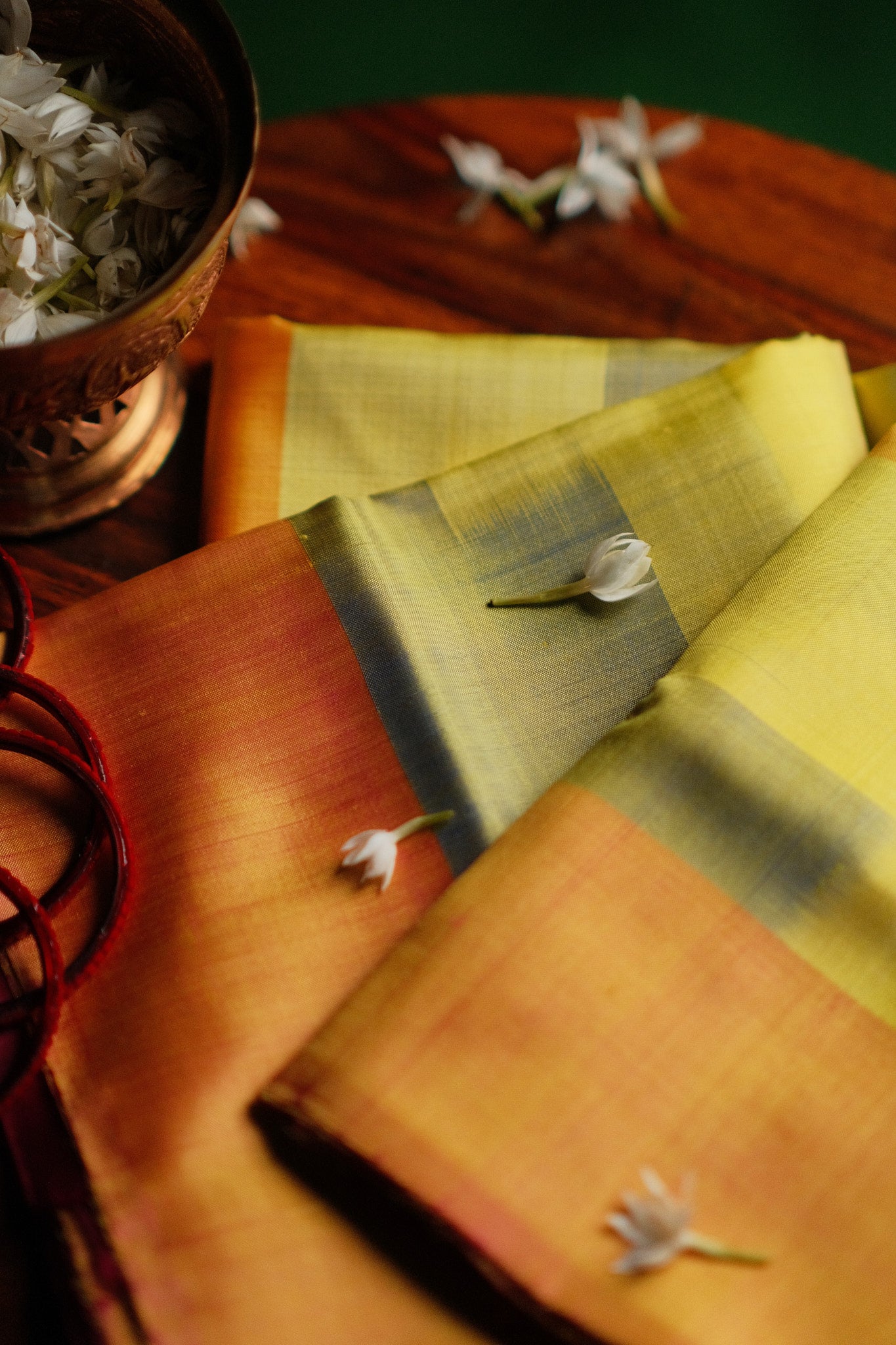 Mix Colour Ikkat Silk